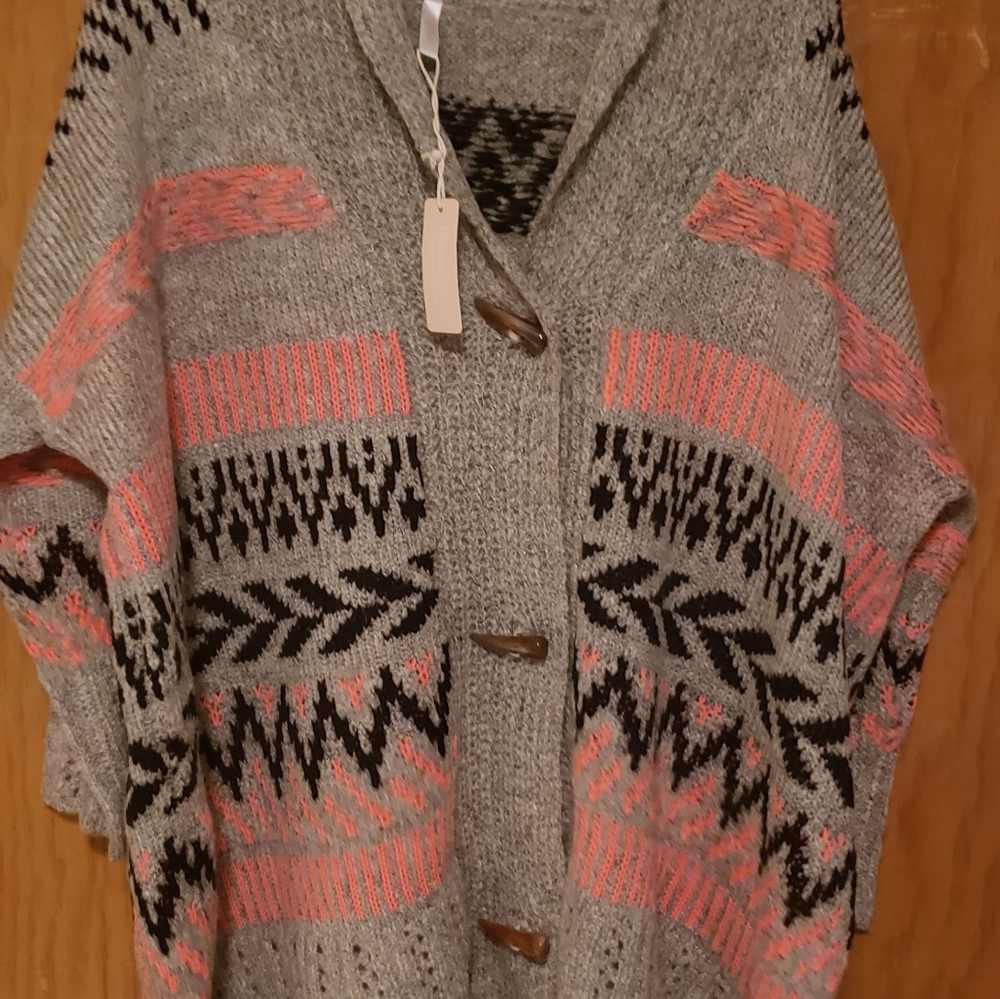 Pink Blush Cardigan Womens Size Small